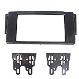 Autostereo Car Radio fascia Facia Panel Adapter for LAND ROVER Freelander Discovery 2007-2011 Range Rover 2005+ Car Radio Installation Frame Range Rover Car Radio Installation Kit