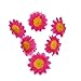 AKORD 100pc Artificial Daisies, Rose, 38mm