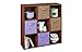 ClosetMaid 4105 Cubeicals Organizer, 9-Cube, Dark Cherry