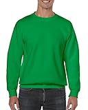 Gildan Men's Fleece Crewneck Sweatshirt, Irish Green, X-Large