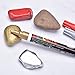 DealKits 16 Colors Paint Marker Pens for Rock Painting [Oil-Based] [Quick Dry] [Water Resistant] for Art Rock Painting Wood Glass Metal and Ceramic, Medium Tip ...