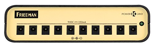 Friedman Amplification Power Grid 10 Isolated High Current 9V Pedal Power Supply