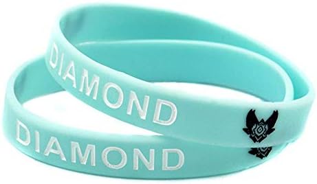 Dixinla Sports Wristbands Fashion Bracelet Silicone Wristbands with Sayings,Silicone for Kids Motivation 'Master,Bronze,Silver,Diamond' Set of 10 Pieces