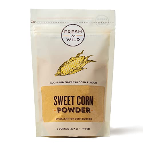Fresh & Wild Sweet Corn Powder Milled Dried Sweet Corn Flour