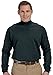 Devon & Jones Men's Sueded Cotton Jersey Mock Turtleneck