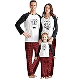 IFFEI Matching Family Pajamas Sets Christmas PJ's