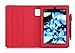 Kindle Fire HD 7 2014 Case, roocase Dual View 2014 Fire HD 7 Folio Case with Sleep/Wake Smart Cover with Multi-Viewing Stand for Amazon Kindle Fire HD 7 Tablet (4th Generation - 2014 Model), Red