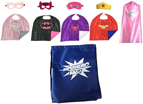 S3 Concepts Girls Superhero Mask and Cape Package
