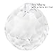 40 mm Clear Crystal Ball Prisms Pendant Feng Shui Suncatcher Decorating Hanging Faceted Prism Balls (Pack of 8 Pcs)