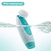 Facial Brush, Laxcare Waterproof Face Brush Facial Cleansing Brush 3 in 1 Set for Deep Pore Cleansing Gentle Exfoliating Blackhead Removing