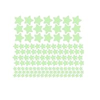 Lovewe 127PC Luminous Star Stickers, 3D Stars Glow In The Dark Luminous Fluorescent Wall Stickers Room Decors For Kids Bedroom