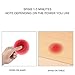 Bostech Hand Fidget Spinner-Perfect for ADHD, Anxiety and Stress Relief-Suitable for Adults and Kids. (Red)
