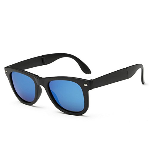 My.Monkey 2016 New Fashion Personality Polarized Foldable Mens Wayfarer Sunglasses(C4)