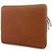 MOSISO PU Bag Cover for 13-13.3 Inch MacBook Pro, Pure Brown
