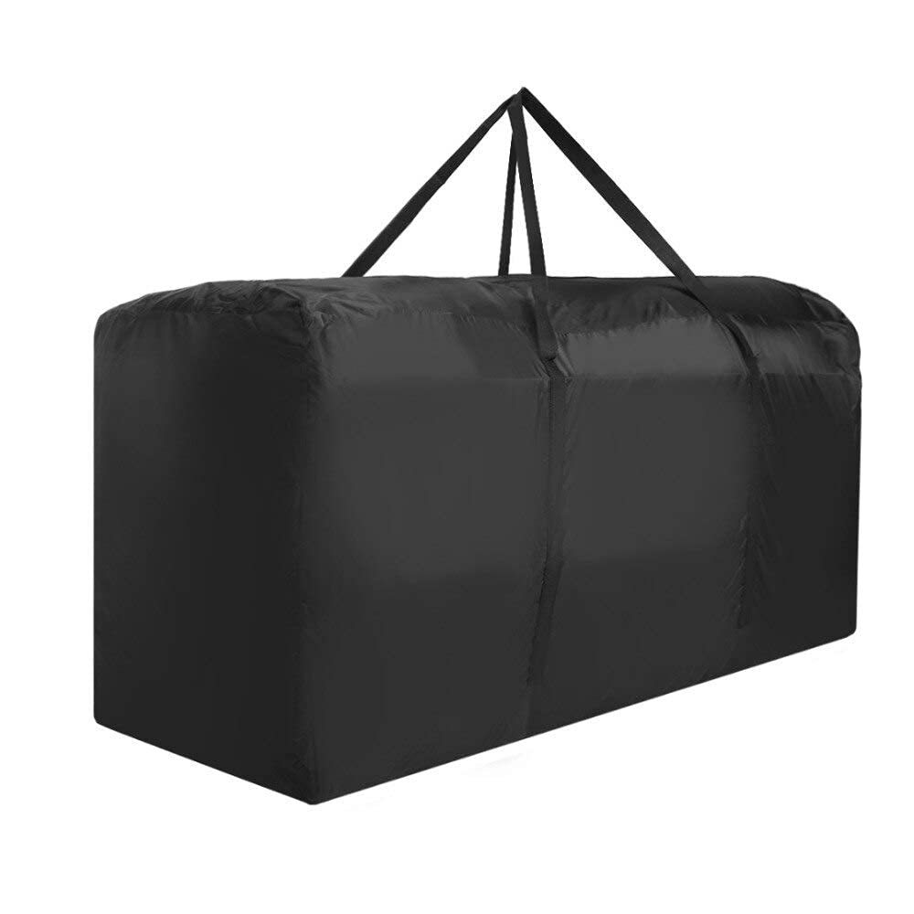 Ihomepark Patio Seats Cover Storage Bag XL, 68' x 30" x 20"(L x W x H) Garden Outdoor Furniture Cushion Waterproof Bag with Handle and Zipper, 173cm x 76cmx 51cm