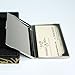 Mother of Pearl MOP Blue Butterfly Business Credit Name Id Card Holder Case Metal Stainless Steel Engraved Slim Purse Pocket Money Wallet