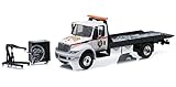 2013 International Durastar Flatbed Tow Truck With Gas Monkey Garage Tool Box and Engine Hoist HD Trucks Series 5 1/64 by Greenlight 33050 C