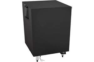 Youlvy Outdoor Prep Table Cover 30 Inch, Waterproof Patio Stainless Steel Table Cover Metal BBQ Table Cover All Season Pretection for Outdoor Table -30 x 30 x 34 Inch