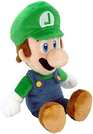Luigi Plush 8'' - Super Mario Bros Plushie Toy 8 Inch Tall