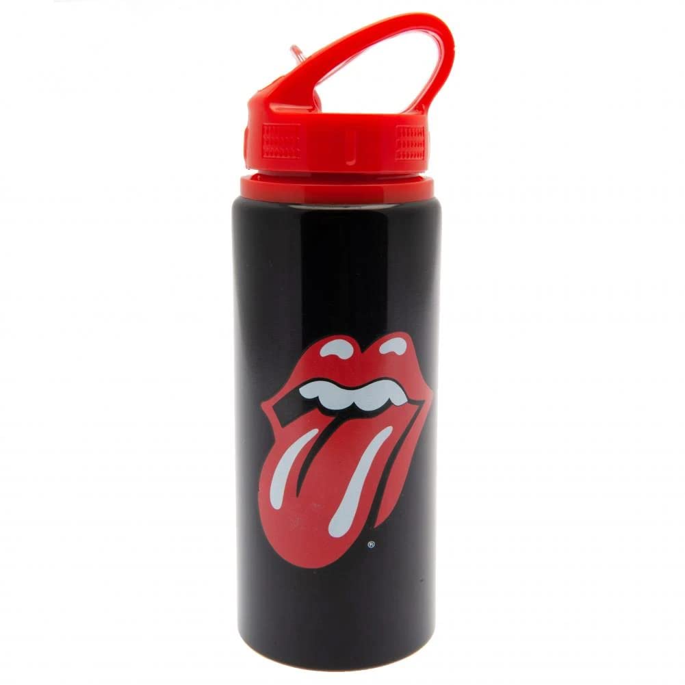 GB eye Ltd The Rolling Stones Logo Drinking Bottle, Aluminium, Multi-Colour, 7.2 x 7.2 x 21.7 cm