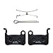AHL 4pairs Bicycle Disc Brake Pads for Shimano XTR XT LX Hone Deore Saint SLX BRM975 BRM966 BRM965 BRM765 BRM775 BRM665 BRM601
