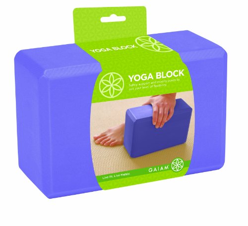 purple yoga block