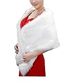 APTRO Women's Faux Fur Shawl and Wraps for Evening Dresses
