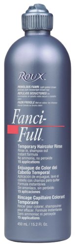 Roux Fanci-Full Temporary Hair Color Rinse - #42 - Silver Lining 15 oz. (Pack of 6)