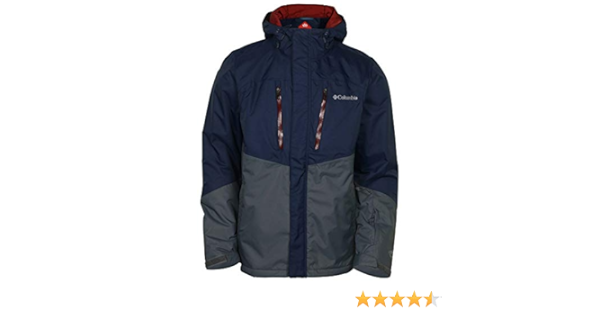 frozen granular hooded jacket