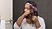 Octocurl Satin Hair Curlers - Heatless Curls Overnight - Headband Curlers for Medium Length Hair (Satin - Pink)