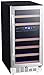 EdgeStar CWR263DZ 15 Inch Wide 23 Bottle Built-In Wine Cooler with Dual Cooling Zones