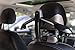 ACENI Car Headrest Hanger Stylish Folding Durable Coat-Rack Top Quality Luxury (Black)
