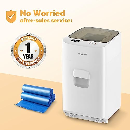 Aroma Room Diaper Pail AntiOdor, Individually Sealed OdorLocking