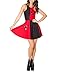 SOTW Fashion Summer Pleated Knee-length Reversible Spandex Skater Sun Dress for Women