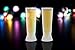 Chill-O Double Wall Beer Bullet Glass Set Of 2 440ML Fits Full Beer Bottle of 12 Ounces Best Beer Glasses And Beverage Glass Best Gift Set