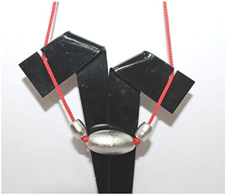 IndianStore4All Parad (Mercury) Bead Mala Shiva Mala Free Om Red Pouch