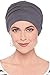 Headcovers Unlimited Slouchy Snood-Cancer Headwear for Women Vintage Vermilion Heather