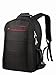 Laptop Backpack - Business Students & School Shoulder Backpack Luggage & Travel Bag Hiking Bag - Orthopedic Support Durable Nylon Fabric - Fits Up to 15.6 Inch Laptops black