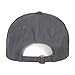 DECKY Washed Polo Cap, Charcoal