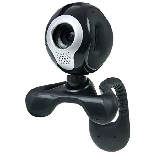 Kinobo Takara USB Webcam for Laptop/LCD screen/Desktop 5 Megapixel + USB Microphone for Windows XP/Vista/7 Skype