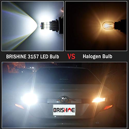 image for BRISHINE 4-Pack 1000 Lumens Super Bright 3157 3156 3057 3056 3157K LED