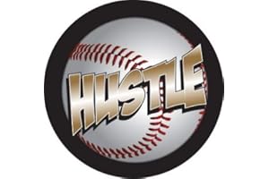 PRO-TUFF DECALS Award Decals Baseball Reward Stickers 100 Baseball Decals Baseball Awards (Hustle)