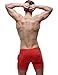 SEOBEAN Mens Low Rise Sports Soft Running Training Short Pants (Medium/28-30 Inch, 2790 Red)