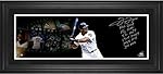 Frank Thomas Chicago White Sox Framed Autographed 10" x 30" Film Strip Photograph with Multiple Inscriptions-#2-34 of a Limited Edition of 35 - Fanatics Authentic Certified