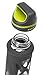 Zulu Element BPA-Free Glass Water Bottle, Grey/Green, 20 oz.