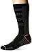 Under Armour Men's Hike Heavy Wool Crew Boot Socks, Black/Orange, Medium