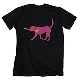 ChalkTalkSPORTS Field Hockey Short Sleeve T-Shirt | Fetch the Field Hockey Dog | Colors & SIzes