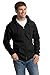 P&C Extra Tall Full Zip Heavy Blend Fleece Hooded Sweatshirt - Hoody / Hoodie-Black-X-Large Tall (XLT)
