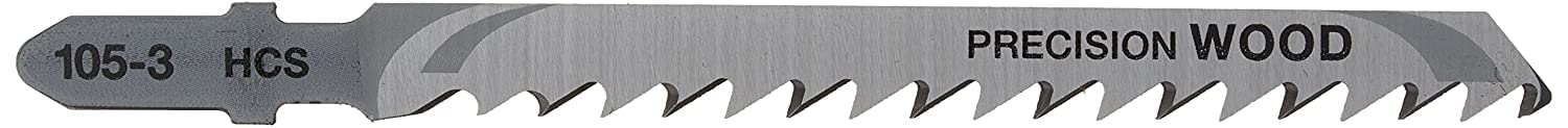 DeWALT , DT2049-QZ Jigsaw Blades for Wood T Shank HCS T101DP (Pack of 5)