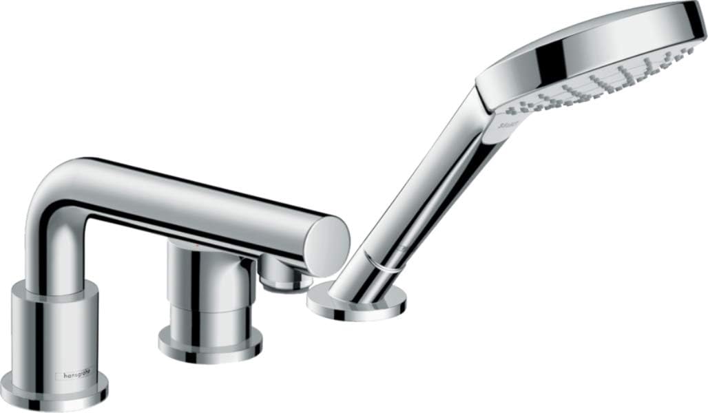 Hansgrohe 3Loch Wannenmischer Talis S FSet chrom Wannenrandmontage